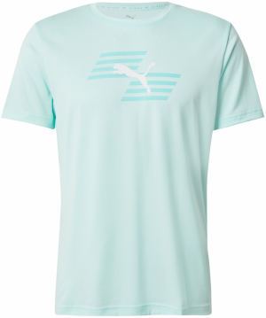 PUMA Funkčné tričko 'Puma x Hyrox'  pastelovo zelená / biela