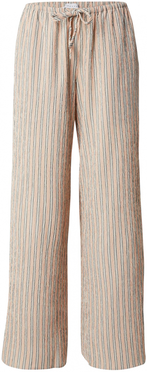 TOPSHOP Nohavice  tmavosivá / oranžová / čierna / biela