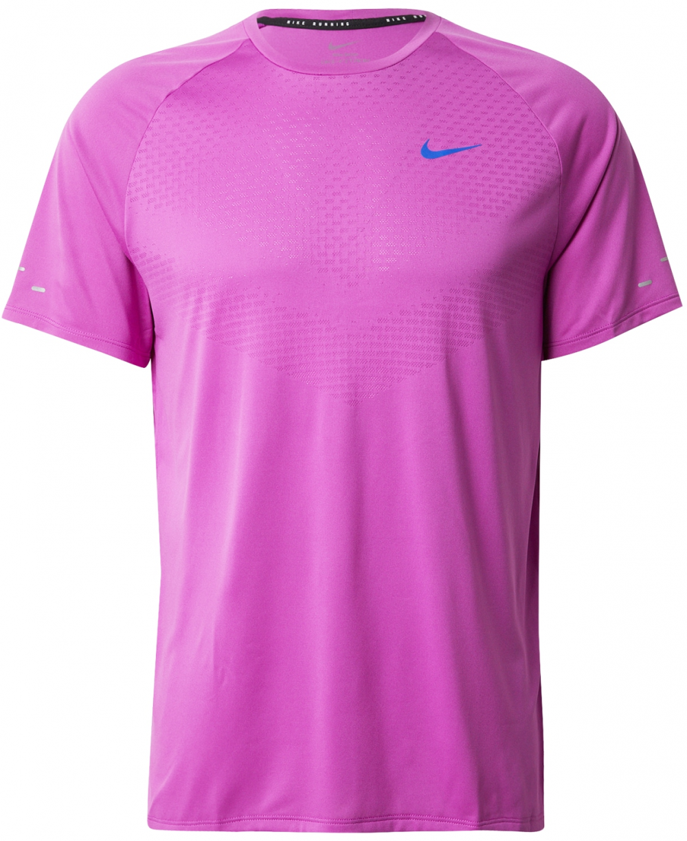 NIKE Funkčné tričko 'ENRGY STRIDE'  modrá / orchideová / biela