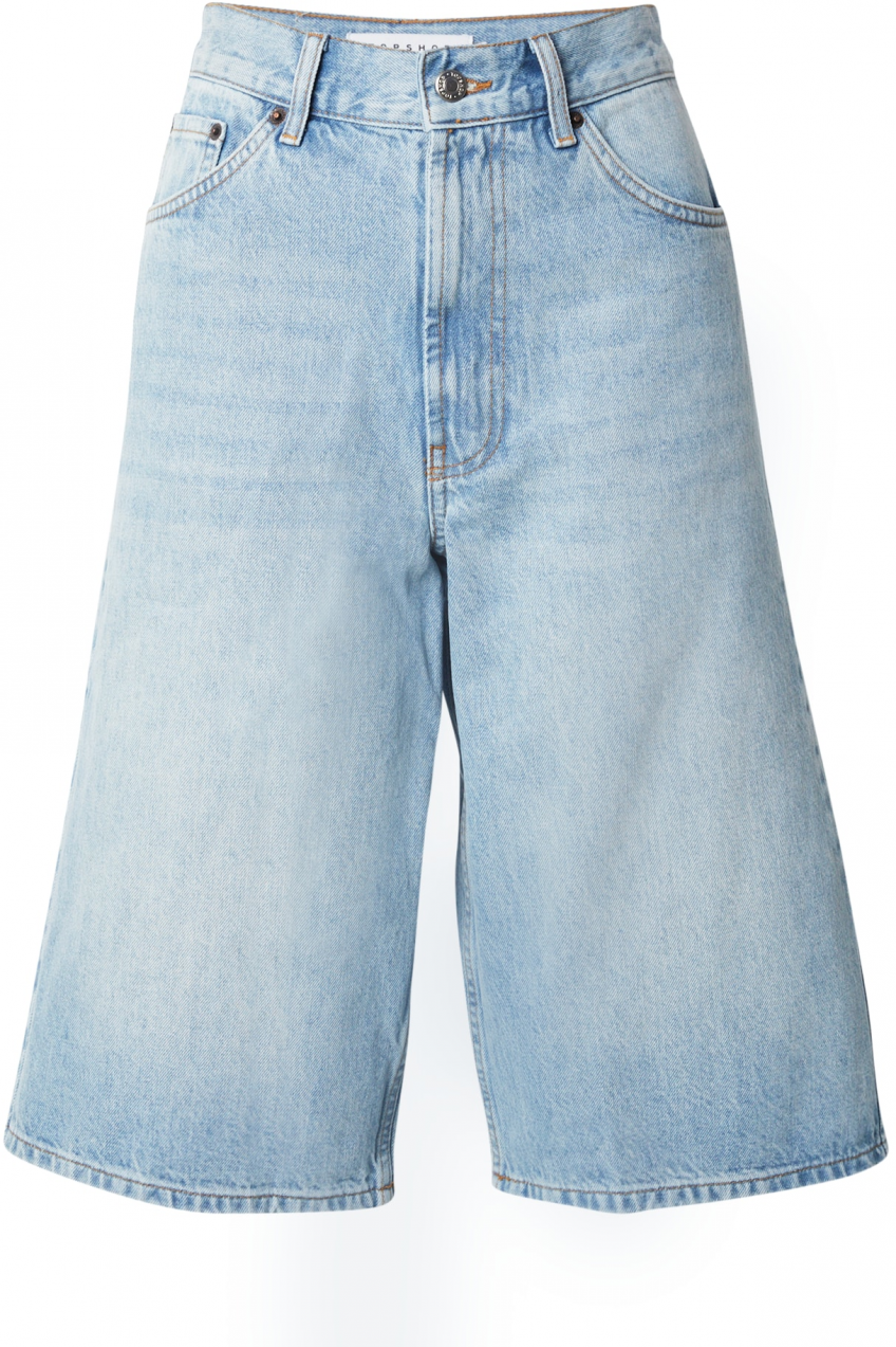TOPSHOP Džínsy  modrá denim