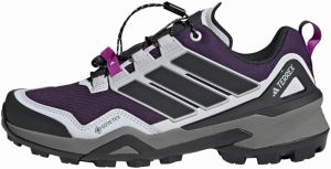 ADIDAS TERREX Poltopánky 'Skychaser'  svetlosivá / tmavofialová / čierna
