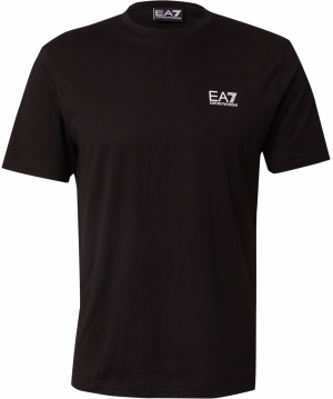 EA7 Emporio Armani Tričko  čierna / biela