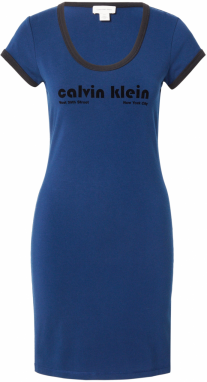 Calvin Klein Jeans Šaty  námornícka modrá / čierna
