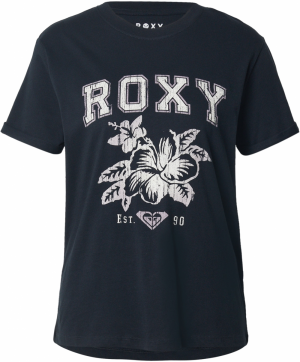 ROXY Tričko 'OCEAN'  antracitová / biela