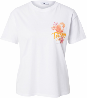 Tally Weijl Tričko  oranžová / ružová / biela