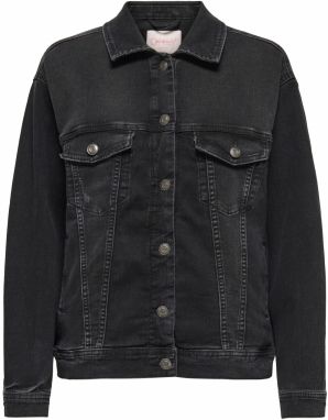 ONLY Prechodná bunda 'ONLKONA'  čierny denim