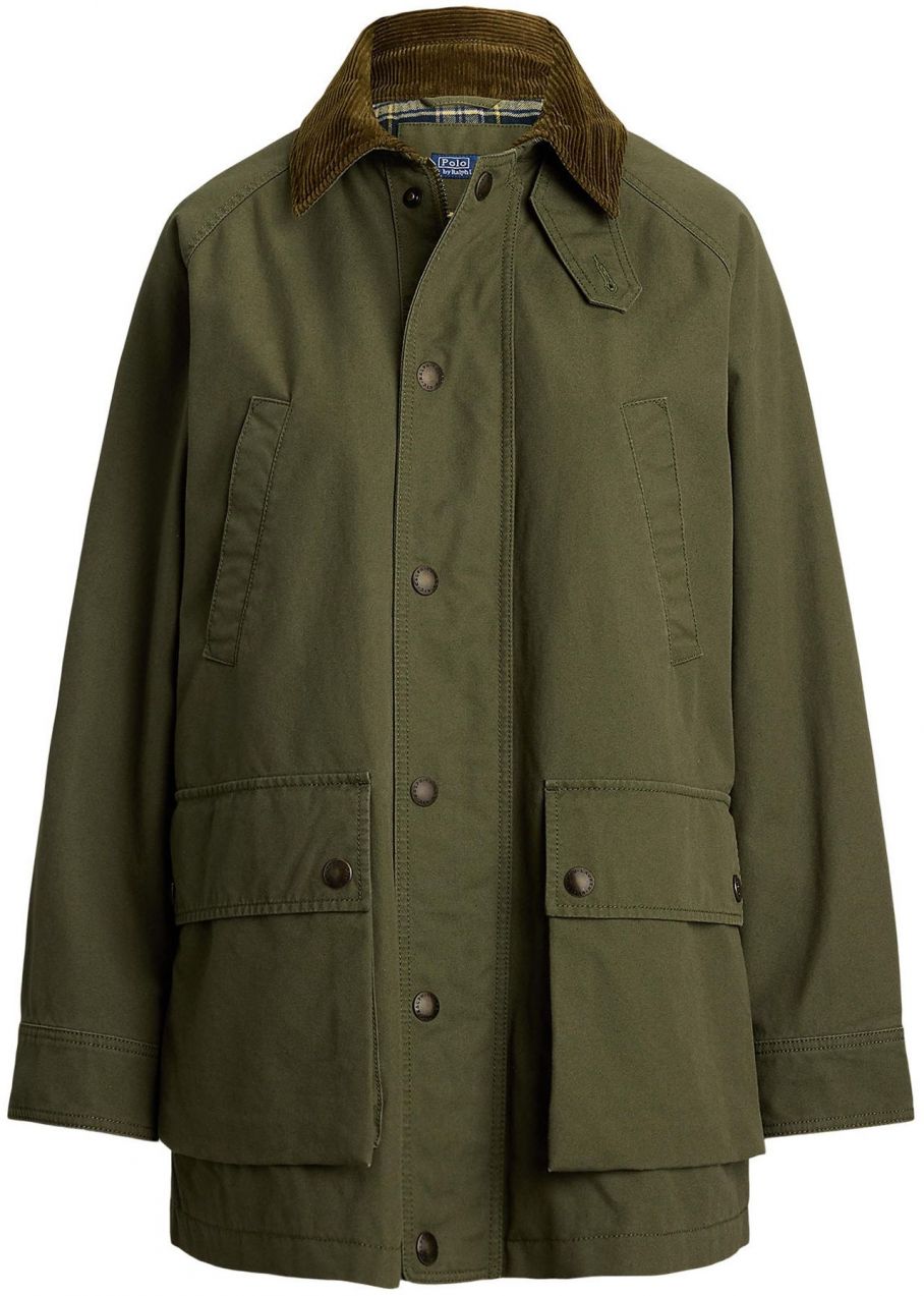 Polo Ralph Lauren Prechodná bunda  tmavozelená