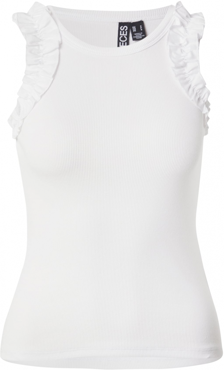 PIECES Top 'PCTUBANA'  biela