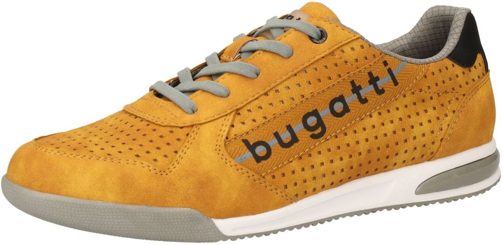 bugatti Nízke tenisky 'Trevor'  zlatá žltá / čierna