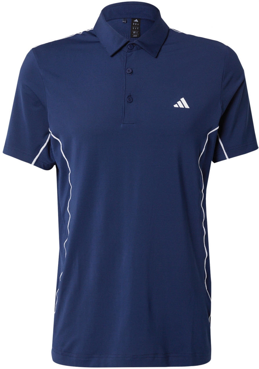 ADIDAS GOLF Funkčné tričko  námornícka modrá / biela
