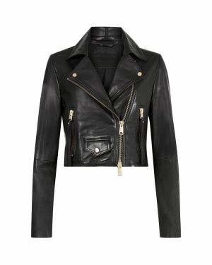 AllSaints Prechodná bunda 'ELORA'  čierna