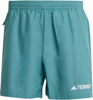 ADIDAS TERREX Športové nohavice 'Multi'  tyrkysová / biela