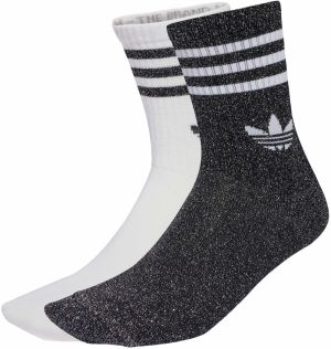 ADIDAS ORIGINALS Ponožky  čierna melírovaná / biela