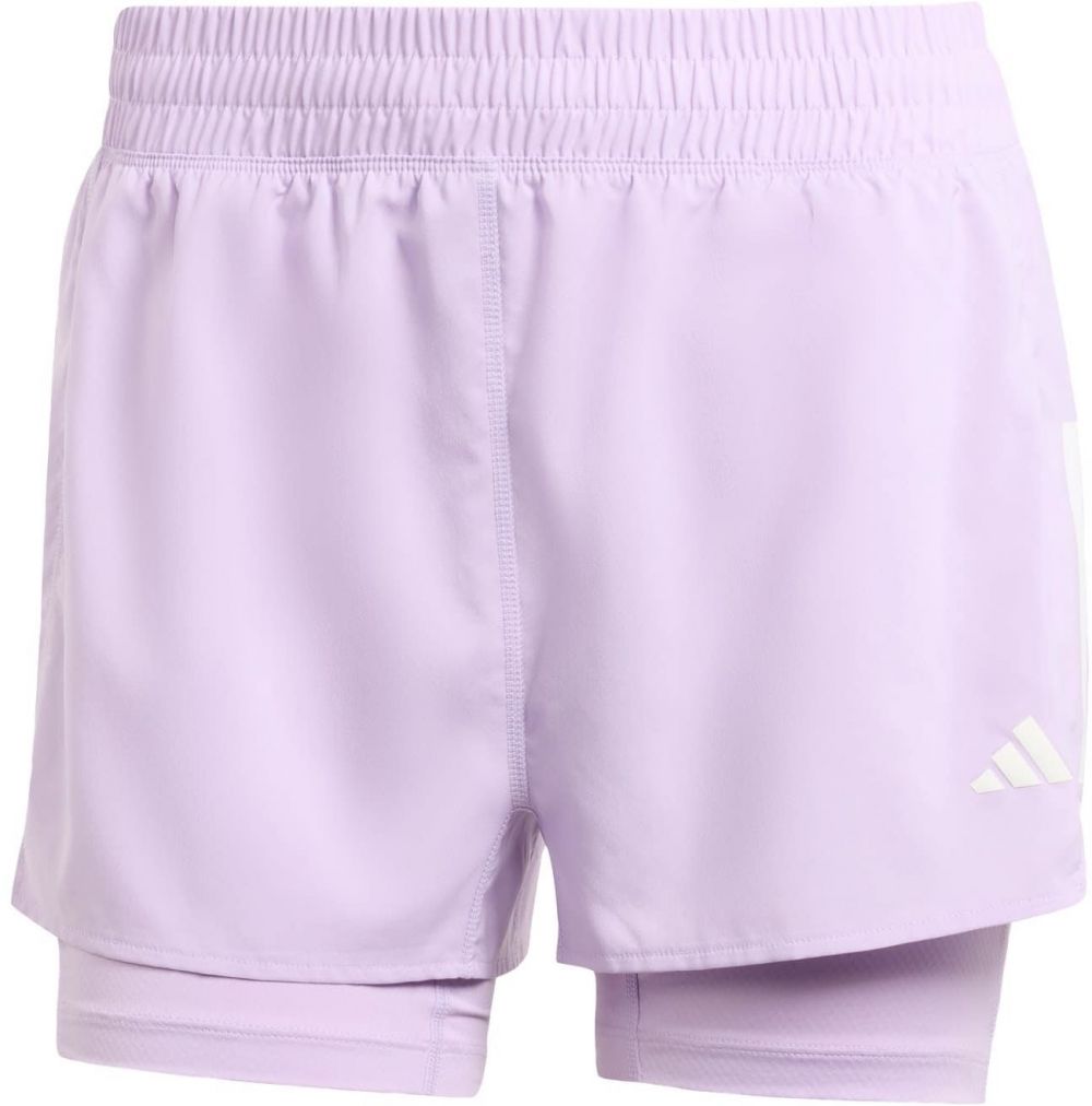 ADIDAS PERFORMANCE Športové nohavice 'Own the Run'  orgovánová / biela