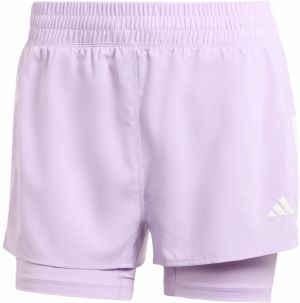 ADIDAS PERFORMANCE Športové nohavice 'Own the Run'  orgovánová / biela
