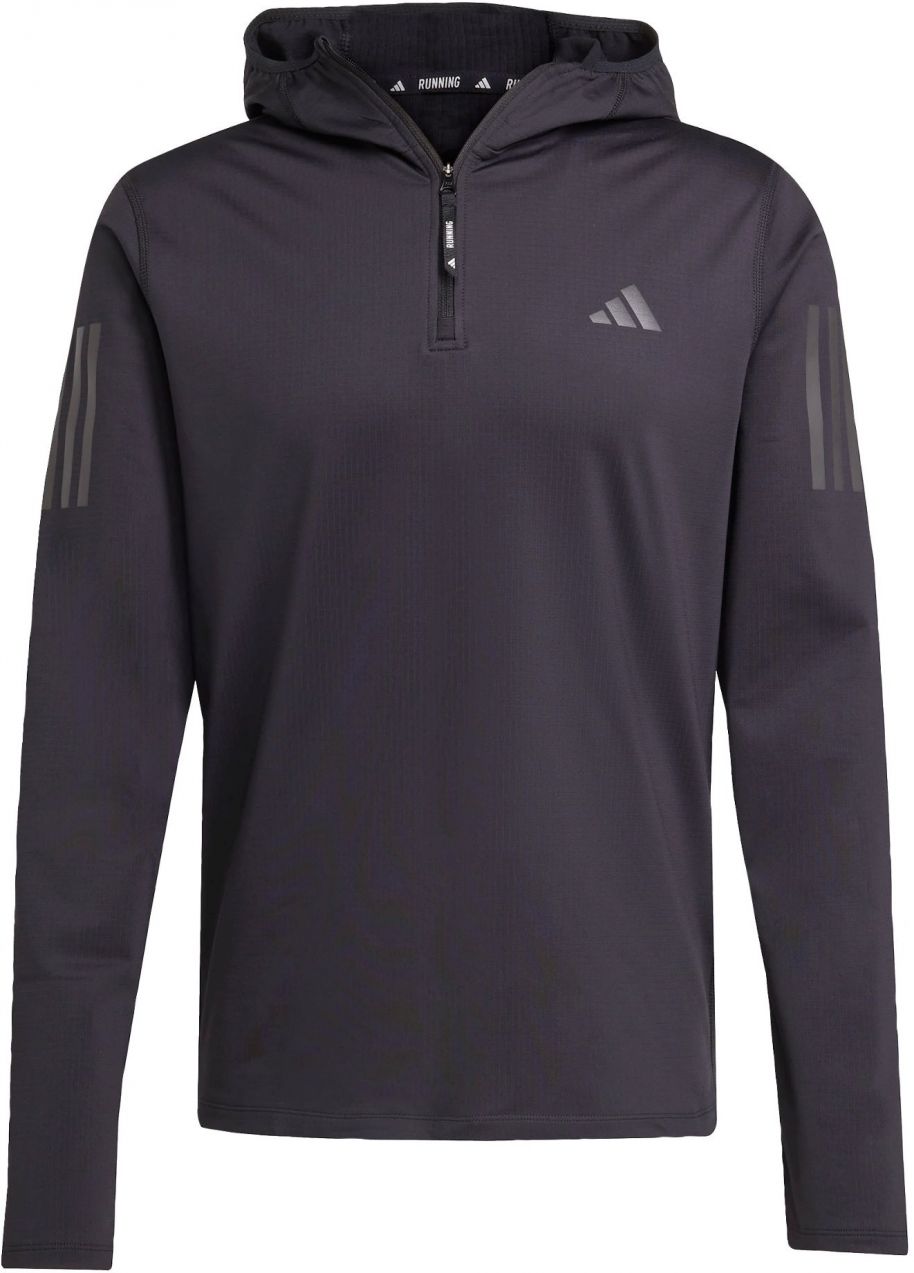 ADIDAS PERFORMANCE Funkčné tričko 'Own The Run'  sivá / čierna