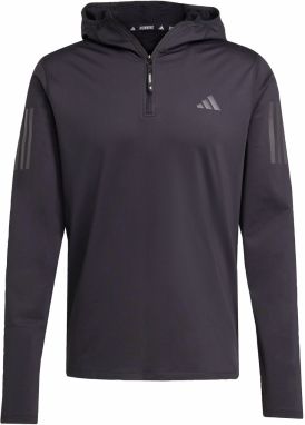 ADIDAS PERFORMANCE Funkčné tričko 'Own The Run'  sivá / čierna