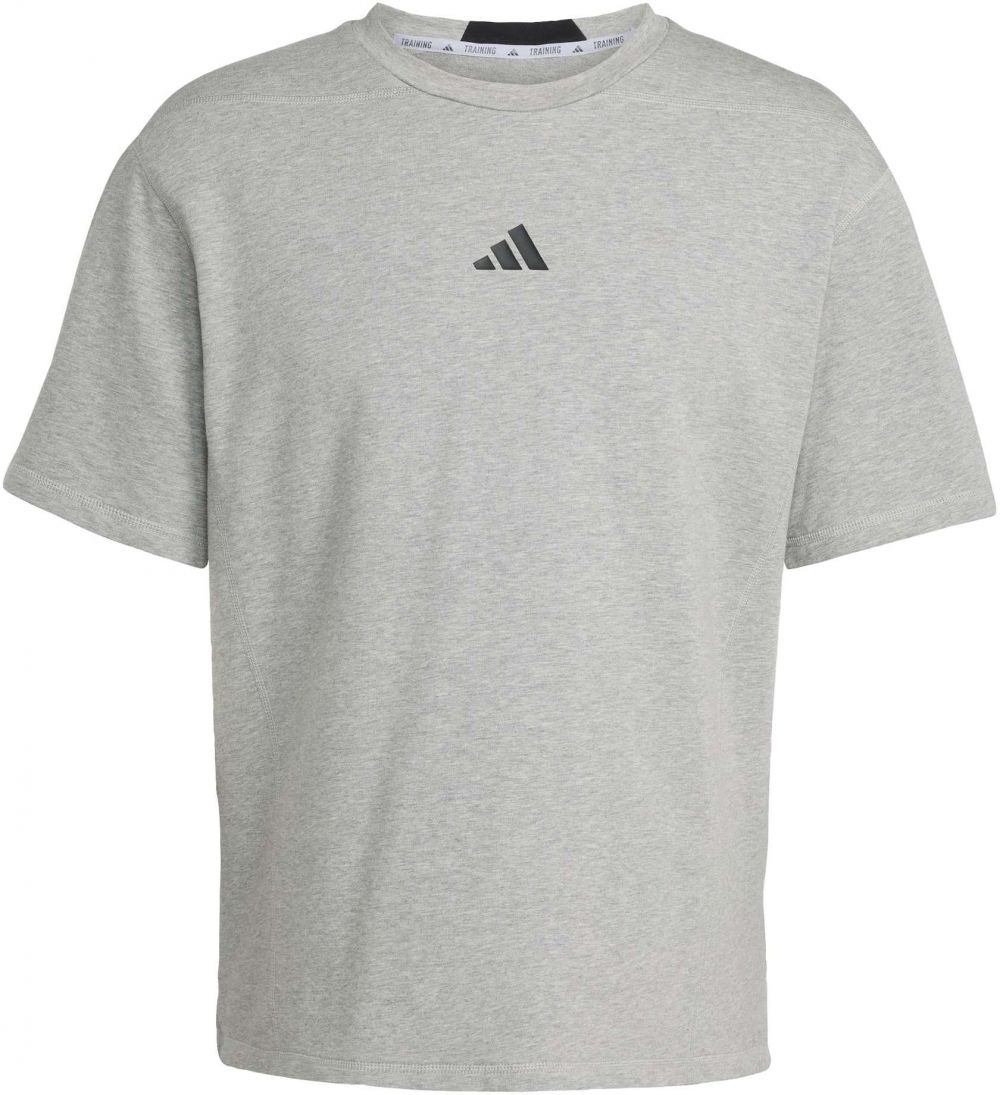 ADIDAS PERFORMANCE Funkčné tričko 'D4T X'  sivá melírovaná / čierna