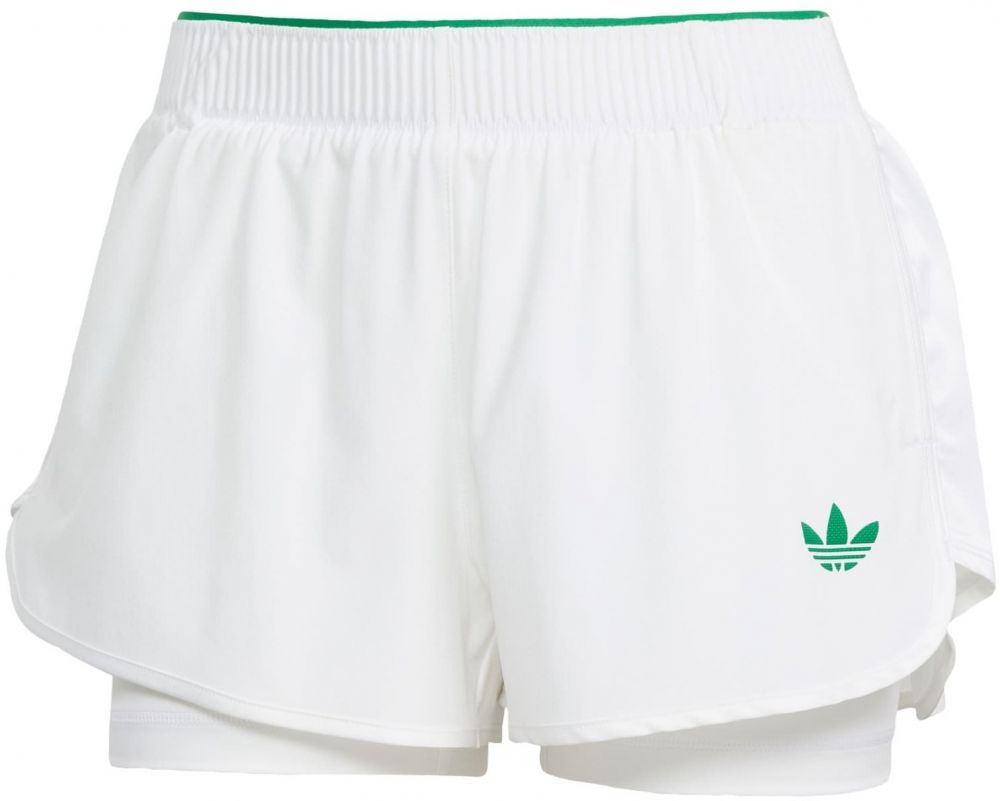 ADIDAS PERFORMANCE Športové nohavice 'Pro'  zelená / biela