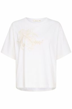 Cream Tričko 'CRLeona'  krémová / biela