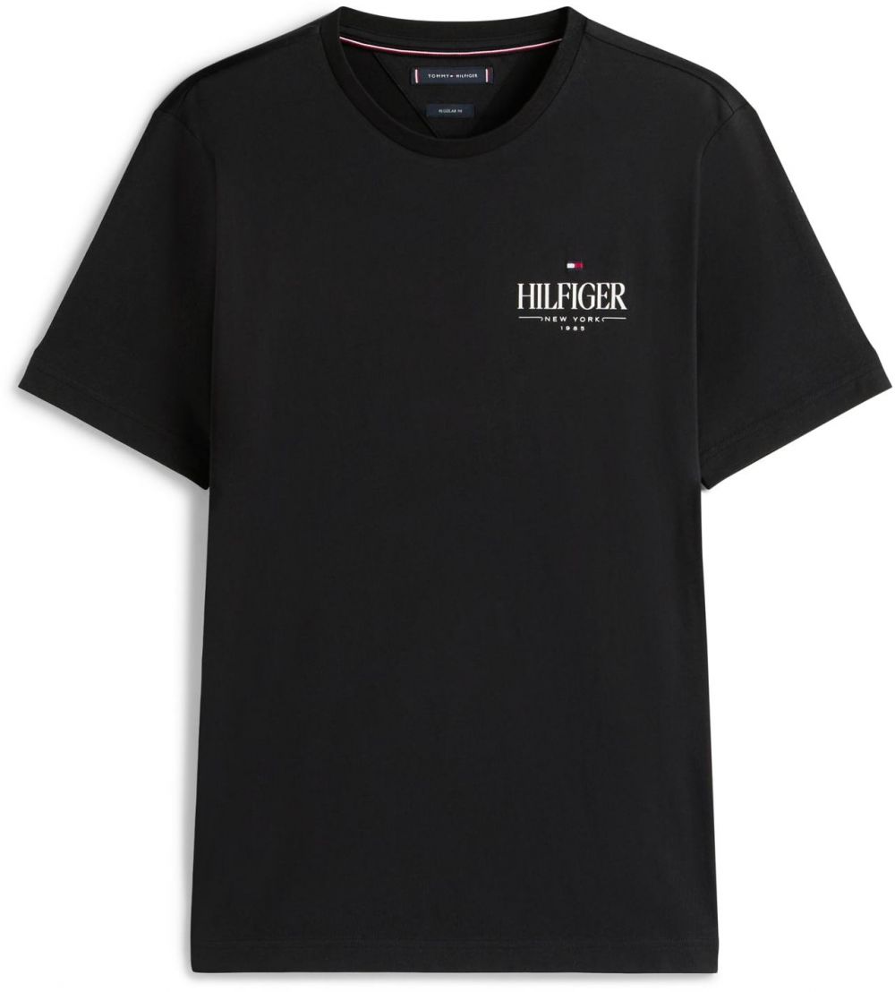 TOMMY HILFIGER Tričko  čierna / biela