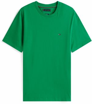 TOMMY HILFIGER Tričko 'ESS SEASONAL'  tmavozelená