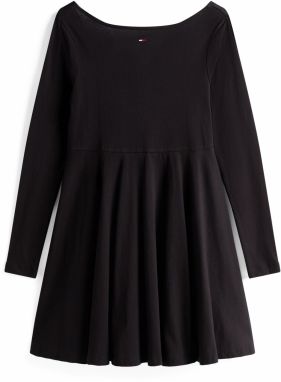 Tommy Jeans Šaty 'ESSENTIAL'  čierna