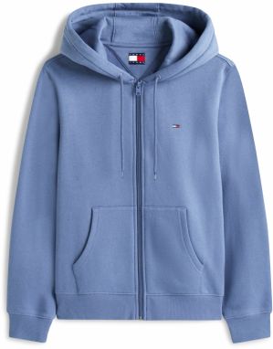 Tommy Jeans Tepláková bunda  modrá