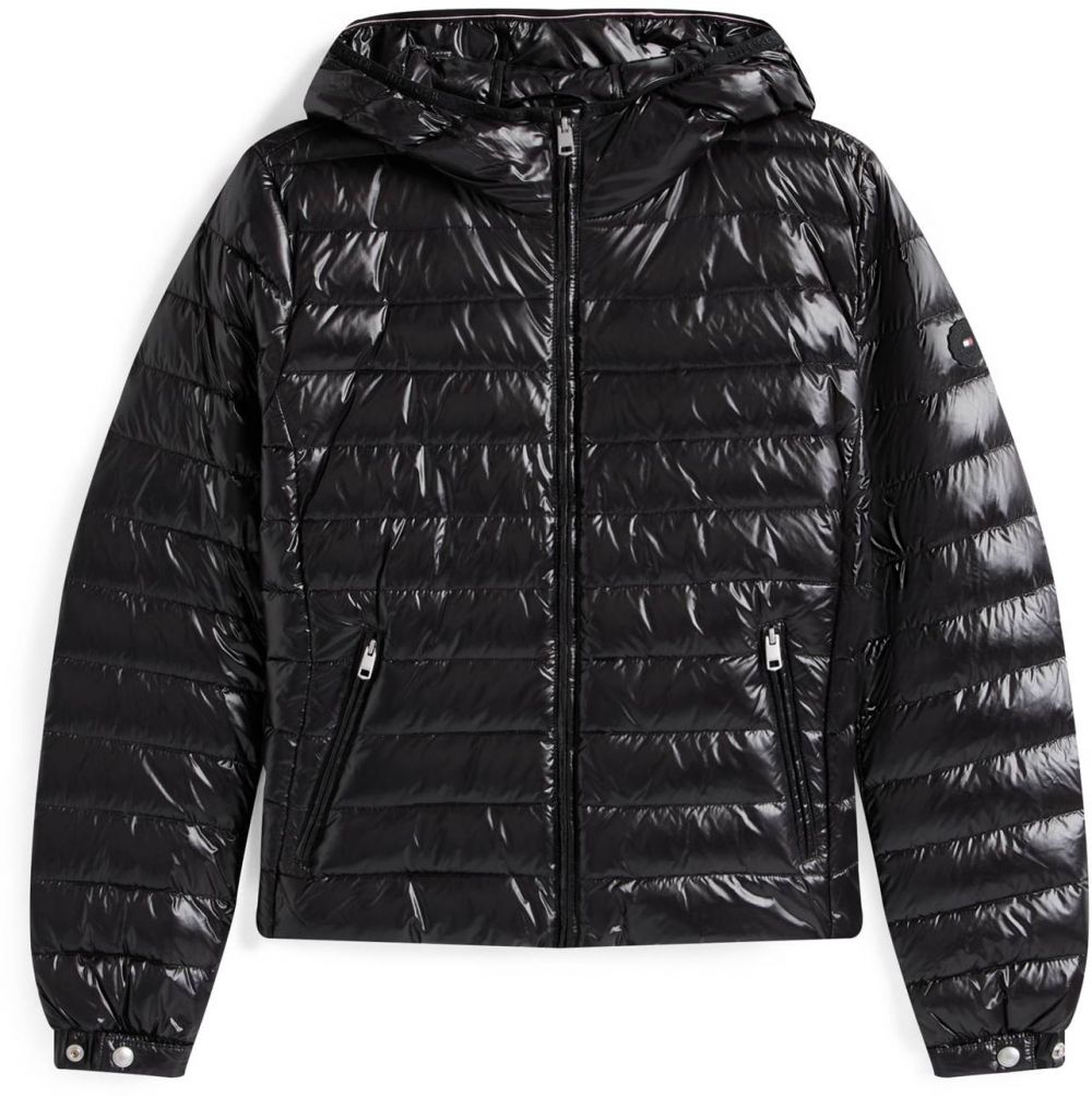 TOMMY HILFIGER Prechodná bunda  čierna