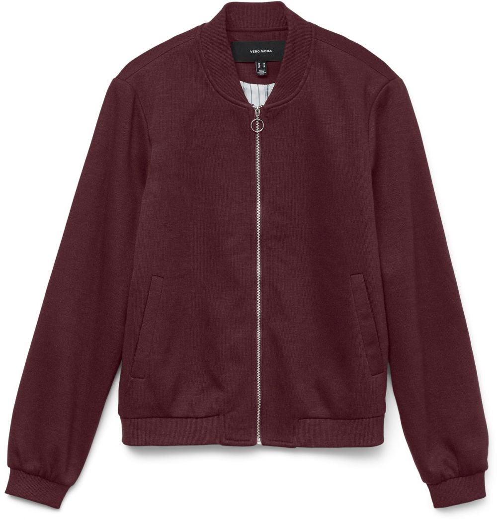 VERO MODA Prechodná bunda 'VMKIMIKO'  vínovo červená