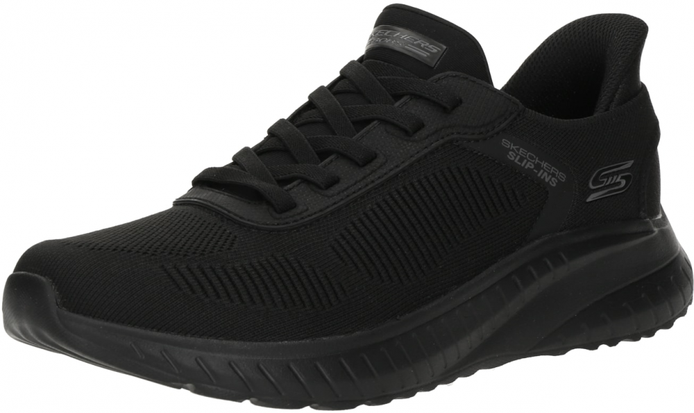 SKECHERS Nízke tenisky 'BOB SQUAD CHAOS - SOLID STEP'  čierna