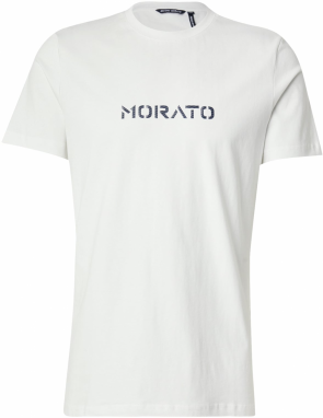 ANTONY MORATO Tričko  tmavomodrá / modrosivá / biela