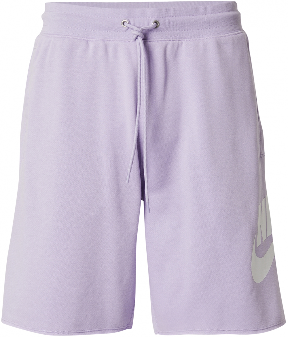 Nike Sportswear Nohavice 'CLUB ALUMNI'  svetlofialová / biela