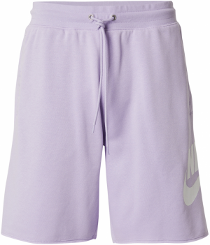 Nike Sportswear Nohavice 'CLUB ALUMNI'  svetlofialová / biela