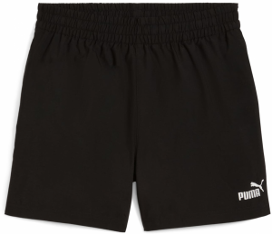 PUMA Športové nohavice 'Ess'  čierna / biela