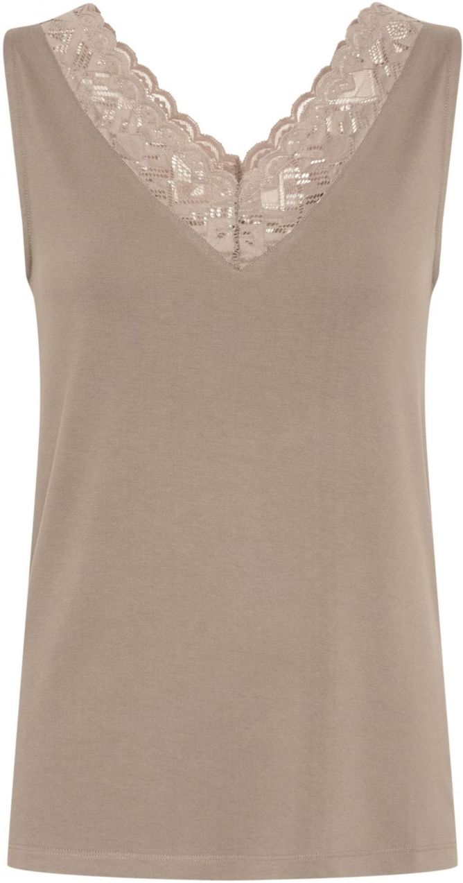 Cream Top 'CRTrulla'  tmavobéžová