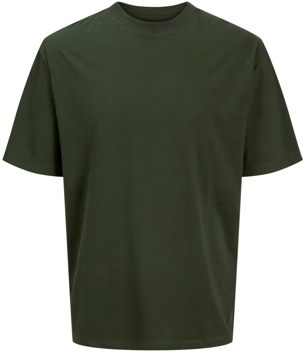 JACK & JONES Tričko 'JJEBradley'  tmavozelená
