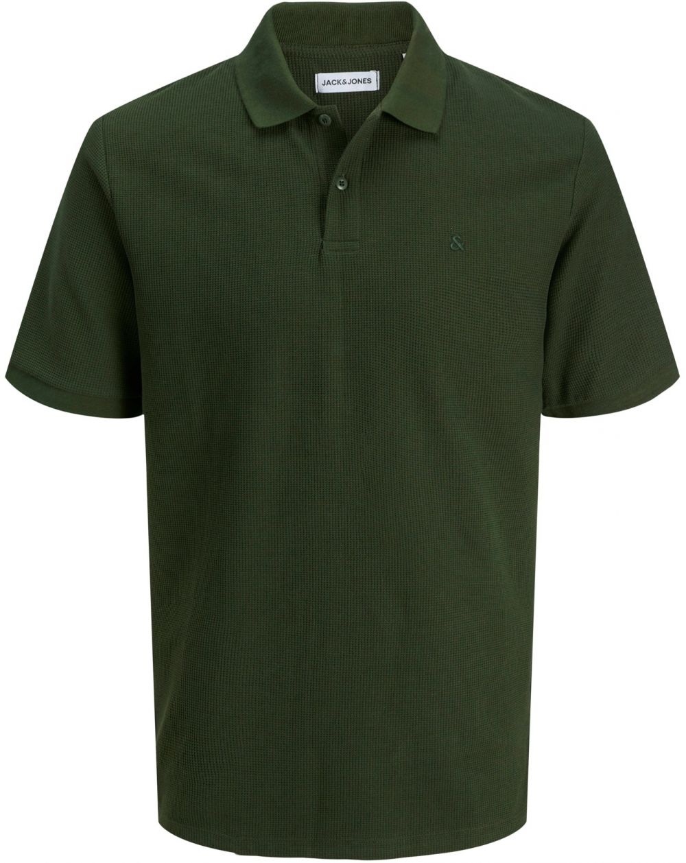 JACK & JONES Tričko 'JJEAustin'  tmavozelená
