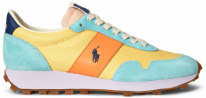 Polo Ralph Lauren Nízke tenisky  tyrkysová / tmavomodrá / žltá / oranžová