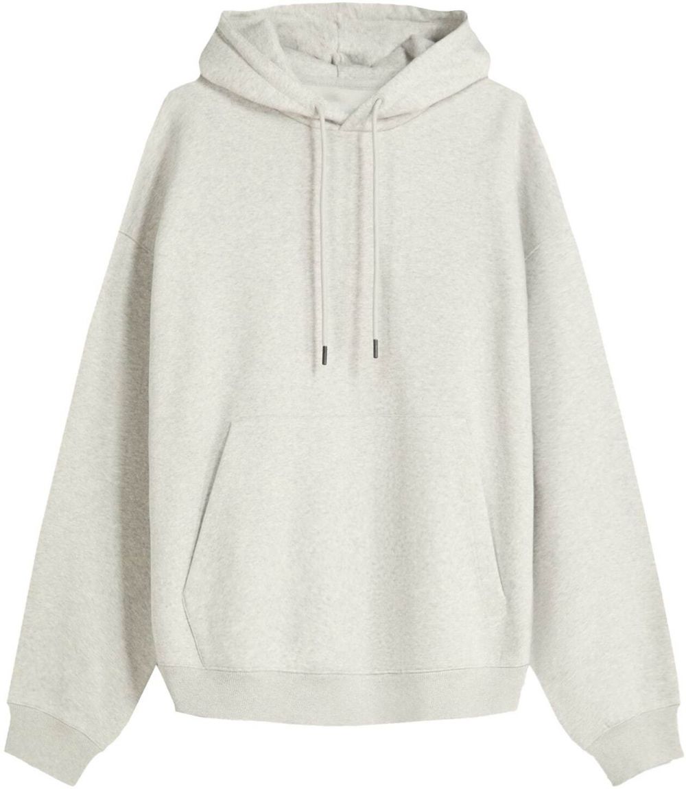 Bershka Mikina  sivá melírovaná