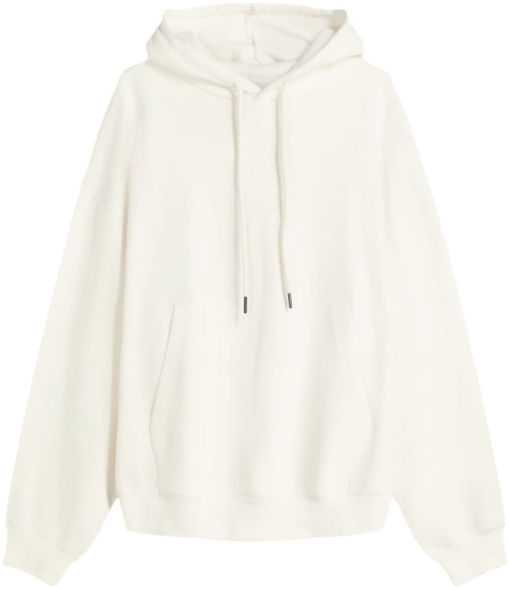 Bershka Mikina  biela