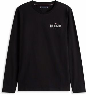 TOMMY HILFIGER Tričko  čierna / biela