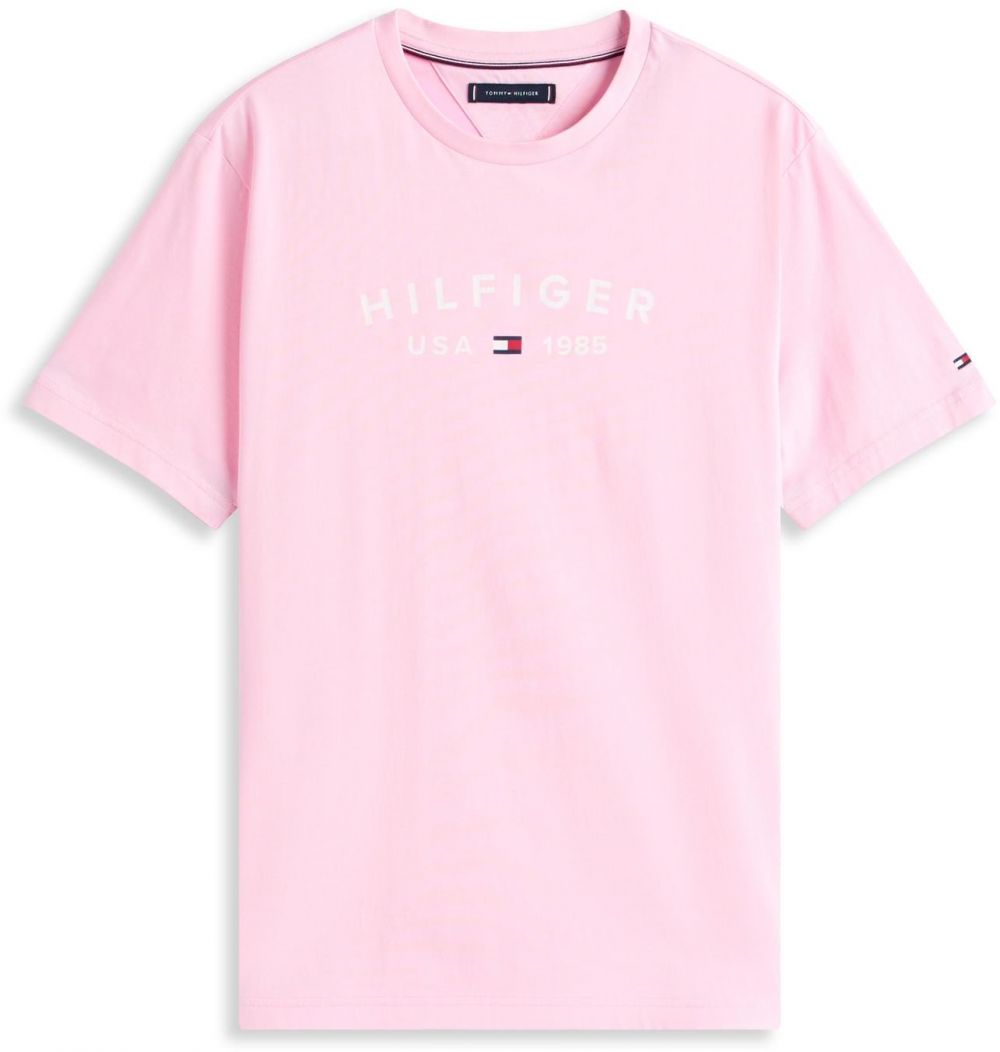 TOMMY HILFIGER Tričko 'FATHERS DAY'  námornícka modrá / ružová / červená / biela