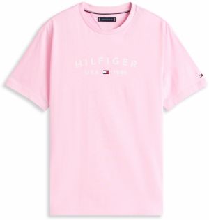 TOMMY HILFIGER Tričko 'FATHERS DAY'  námornícka modrá / ružová / červená / biela