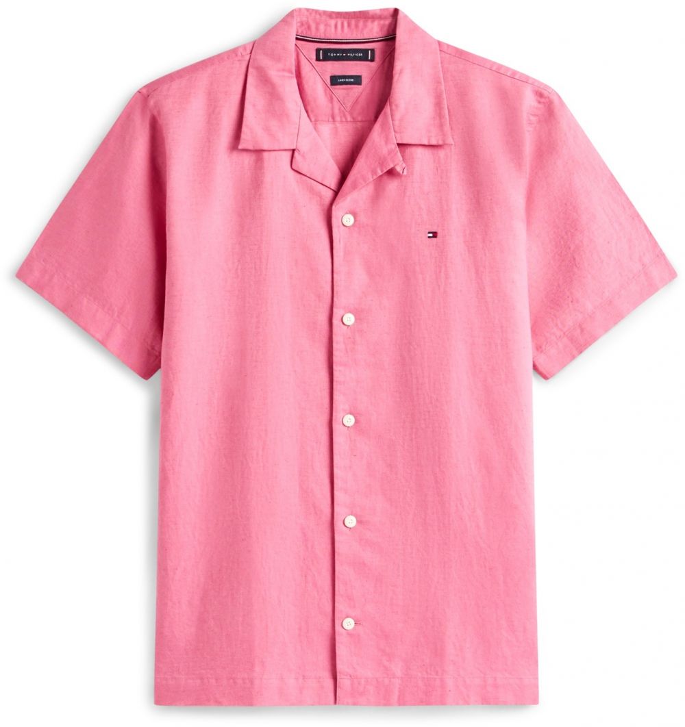 TOMMY HILFIGER Košeľa  tmavoružová