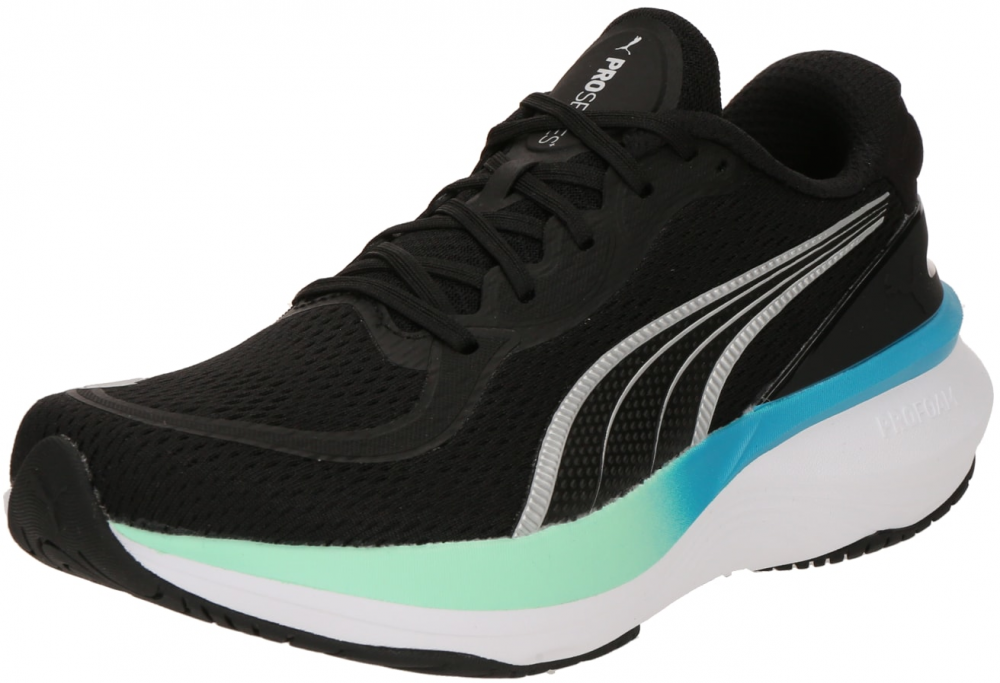 PUMA Bežecká obuv 'Scend Pro 2'  čierna / strieborná