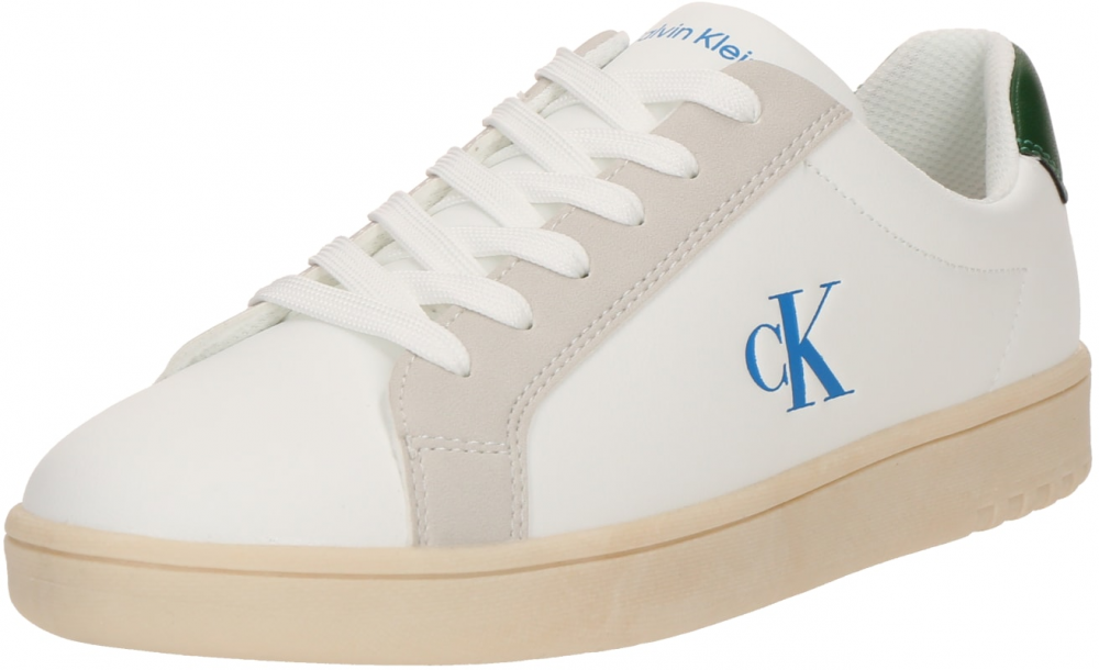 Calvin Klein Jeans Tenisky  modrá / tmavošedá / tmavozelená / biela