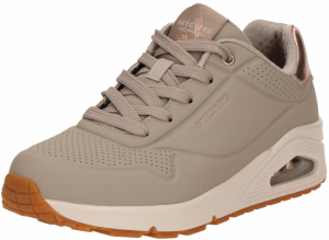 SKECHERS Nízke tenisky 'Uno - Golden Air'  tmavošedá
