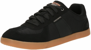 SKECHERS Nízke tenisky 'PLACER - CAMILO'  kamenná / čierna