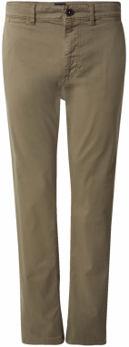 BOSS Chino nohavice  kaki